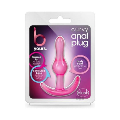 B Yours Curvy Anal Plug Pink