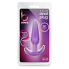 B Yours Slim Anal Plug Purple