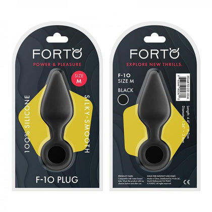 Forto F-10: Silicone Plug W/ Pull Ring Med