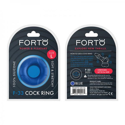 Forto F-33: 25mm 100% Liquid Silicone C-ring