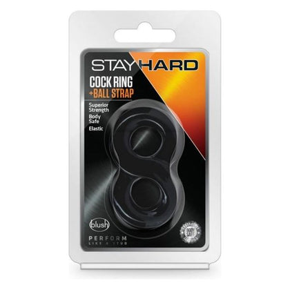 Stay Hard Cock Ring and Ball Strap