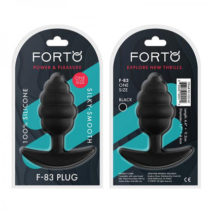 Forto F-83: Honey Dipper Plug 100% Silicone