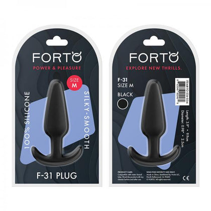 Forto F-31: 100% Silicone Plug Med