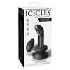 Icicles No 84 With Rechargeable Vibrator & Remote