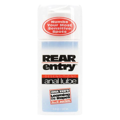 Ona Zees Rear Entry Desensitizing Anal Lube 3.4oz.