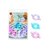 Elastomer C Ring Set - Blue, Purple, Pink