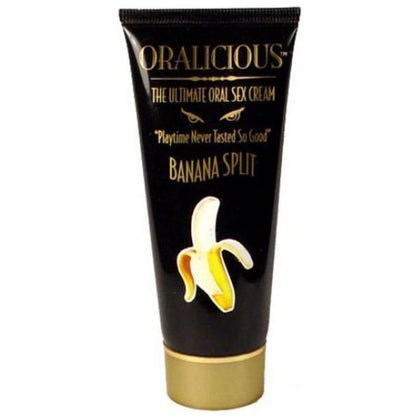 Oralicious Ultimate Oral Sex Cream 2oz Banana Split