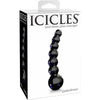 Icicles No 66 Glass Massager Black