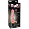 Real Feel Deluxe No 7 Wallbanger Vibrating Dildo Waterproof - Beige