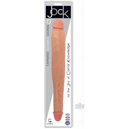 Jock 13 inches Tapered Double Dong Beige