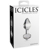 Icicles No. 44 Clear Butt Plug