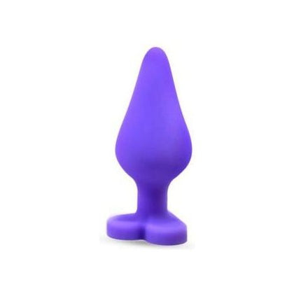 Naughtier Candy Heart Purple Butt Plug