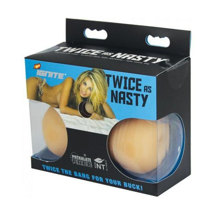 Twice As Nasty Vanilla Beige Stroker