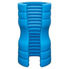 Optimale Truskyn Silicone Stroker Ribbed Blue