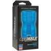 Optimale Truskyn Silicone Stroker Ribbed Blue