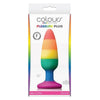 Colours Pride Edition Pleasure Plug Medium Rainbow