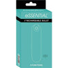 Essential Bullet 9 Function Usb Rechargeable Cord And Case Included Water-resistant Teal