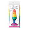 Colours Pride Edition Pleasure Plug Small Rainbow