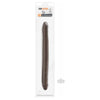 Dr Skin 16 inches Double Dildo Chocolate Brown