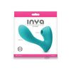 Inya Sonnet Suction Dual Stimulator Rechargeable Teal