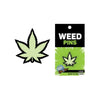 Weed Pin Leaf Glow-in-the-Dark