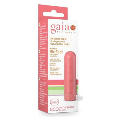 Gaia - Eco Rechargeable Bullet - Coral