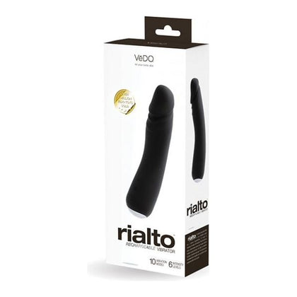 Vedo Rialto Rechargeable Vibe Black Pearl