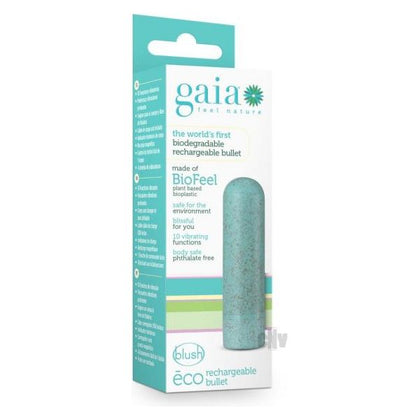 Gaia  Eco Rechargeable Bullet - Aqua