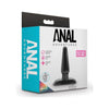 Anal Adventures - Basic Anal Plug - Small - Black