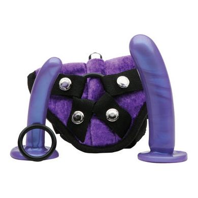 Tantus Bend Over Beginner Harness Kit - Purple Haze