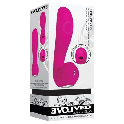 Evolved The Note Dual Stimulator - Magenta