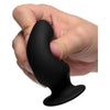 Squeezable Small Anal Plug - Black