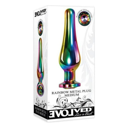 Evolved Rainbow Metal Plug Medium