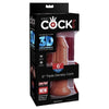 King Cock Plus 6 In. Triple Density Cock Brown