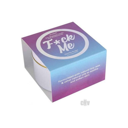 F*ck Me Pheromone Massage Candle Vanilla Sugar 4 Oz/113 G