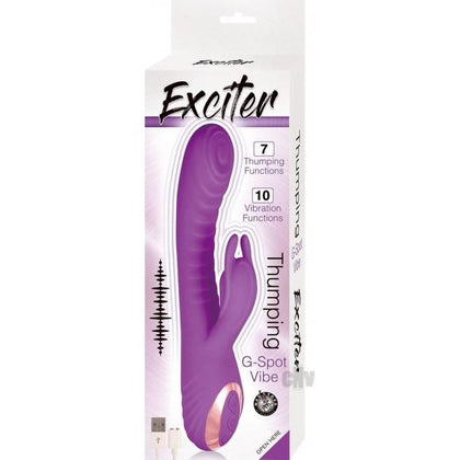 Exciter Thumping G-Spot Vibe Purple