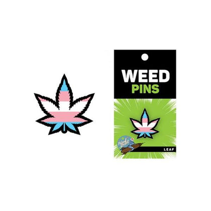 Weed Pin Trans Flag Leaf