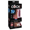 King Cock Plus 6.5 In. Triple Density Cock With Balls Tan