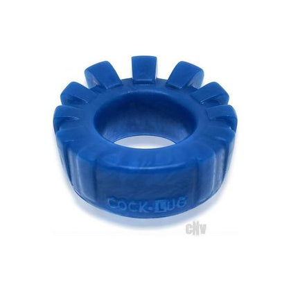 Oxballs Cock-lug Lugged Cockring Silicone Marine Blue