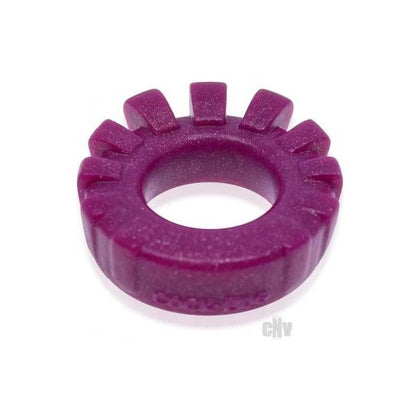 Oxballs Cock-lug Lugged Cockring Silicone Plum