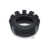 Oxballs Cock-lug Lugged Cockring Silicone Black