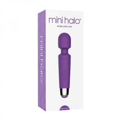 Mini Halo Wireless Wand 20x Silicone Amethyst