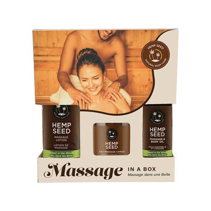 EB Massage In A Box Naked In Woods