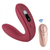 Hercules Remote C-shape Vibrating Plug Red