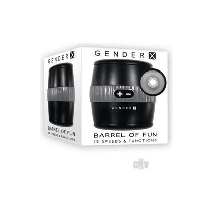 Gender X Barrel Of Fun Stroker Black