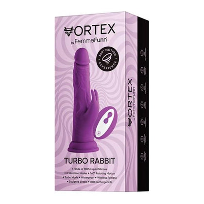 FemmeFunn Vortex Turbo Rabbit 2.0 Purple