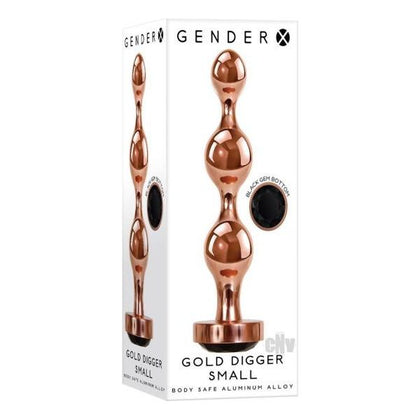 Gender X Gold Digger Small Plug Rose Gold/black