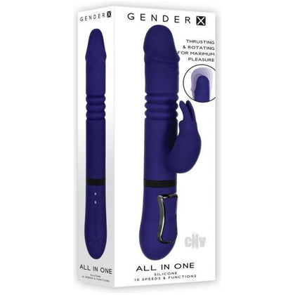 Gender X All In One Thrusting Rabbit Purple