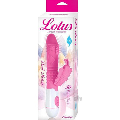 Lotus Sensual Massagers #4 Dual Stimulator Silicone Pink