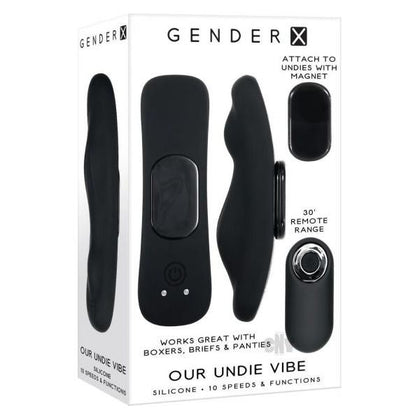 Gender X Our Undie Vibe Black